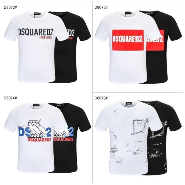 men's t-shirts 2021 italian fashion trendy brand dsqusred2 high-end printing short sleeve streetwear t shirt, White;black
men's t-shirts 2021 italian fashion trendy brand dsqusred2 high-end printing short sleeve streetwear t shirt, White;black