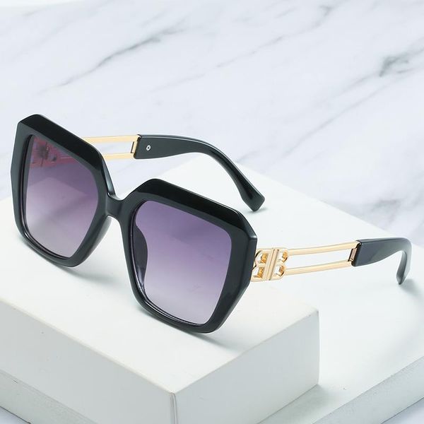 sunglasses fashion oversized brand designer square uv400 protection men women, White;black
sunglasses fashion oversized brand designer square uv400 protection men women, White;black
