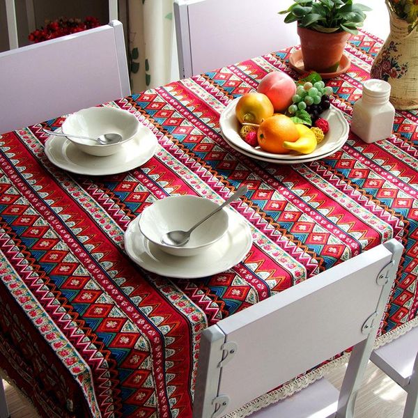table cloth mediterranean cotton and linen bohemian microwave oven dustproof bedside cover
table cloth mediterranean cotton and linen bohemian microwave oven dustproof bedside cover