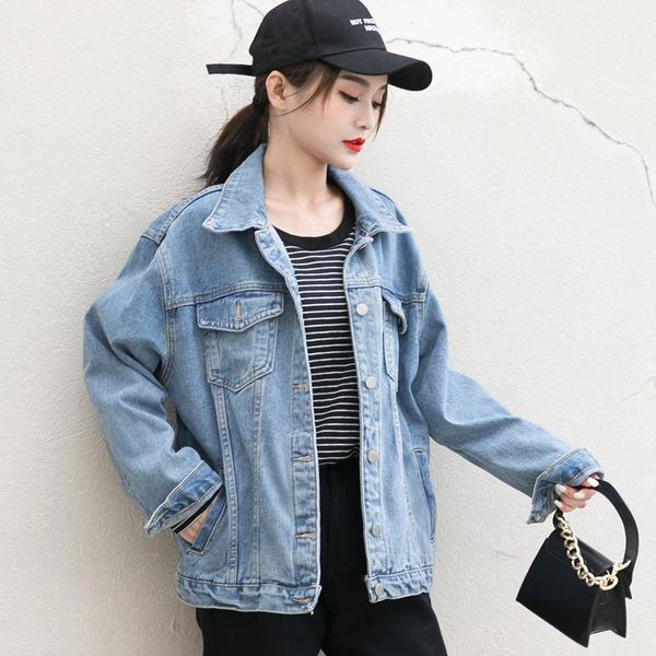 women's jackets kmetram denim jacket woman spring 2021 korean streetwear short coat female vintage casual coats chaqueta mujer my2530, Black;brown
women's jackets kmetram denim jacket woman spring 2021 korean streetwear short coat female vintage casual coats chaqueta mujer my2530, Black;brown