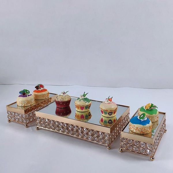 other bakeware 1-3pcs gold mirror cupcake stand crystal metal creative home large fruit plate basket set cake tool
other bakeware 1-3pcs gold mirror cupcake stand crystal metal creative home large fruit plate basket set cake tool