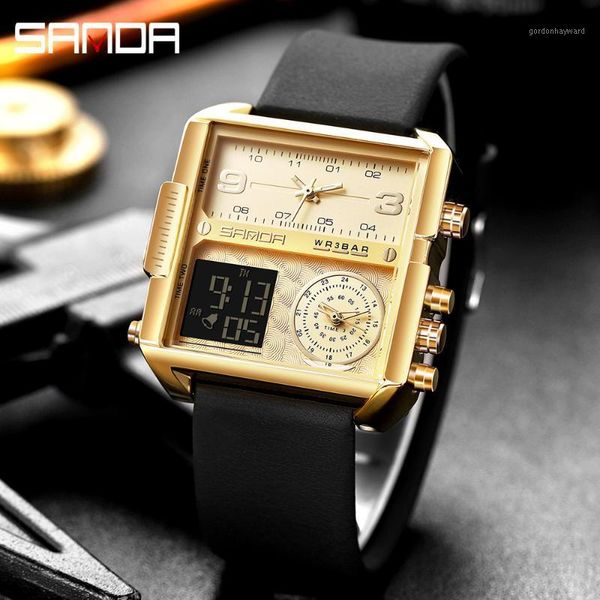 brand men's sports watches 3 time zone fashion military quartz watch led waterproof male clock relogio masculino 6023 wristwatches, Slivery;brown
brand men's sports watches 3 time zone fashion military quartz watch led waterproof male clock relogio masculino 6023 wristwatches, Slivery;brown