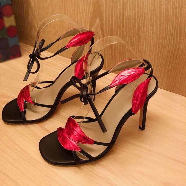 sandals ladies fashion designer cross straps fine heel lambskin party wedding shoes, Black
sandals ladies fashion designer cross straps fine heel lambskin party wedding shoes, Black