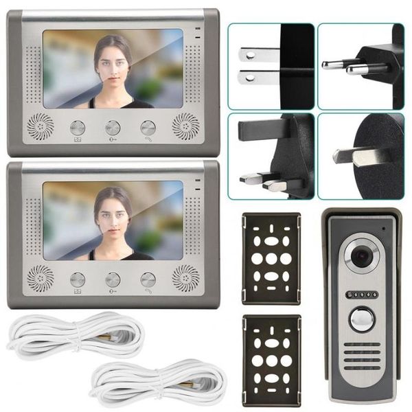 other door hardware 7" lcd video phone wired intercom doorbell kit home entry system 1v2
other door hardware 7" lcd video phone wired intercom doorbell kit home entry system 1v2