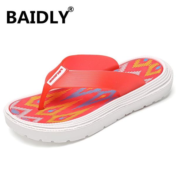 slippers summer massage women beach sandals flip flops indoor home pvc, Black