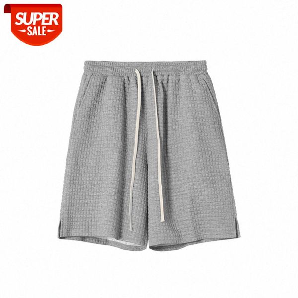 american waffle casual shorts men's simple style solid color loose straight sports five-point pants #ik7q, Black
american waffle casual shorts men's simple style solid color loose straight sports five-point pants #ik7q, Black