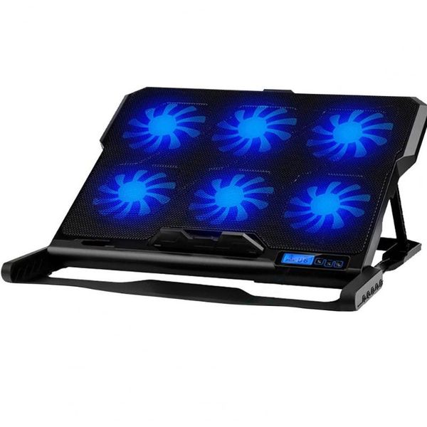lapcooling pads cooler useful six fans two usb ports portable lcd display notebook pad for gaming
lapcooling pads cooler useful six fans two usb ports portable lcd display notebook pad for gaming
