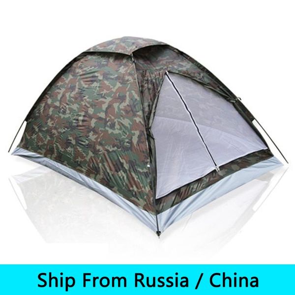 (ship from russia / china) single layer 2 people waterproof camouflage camping hiking tent lightweight travel fishing tents and shelters
(ship from russia / china) single layer 2 people waterproof camouflage camping hiking tent lightweight travel fishing tents and shelters