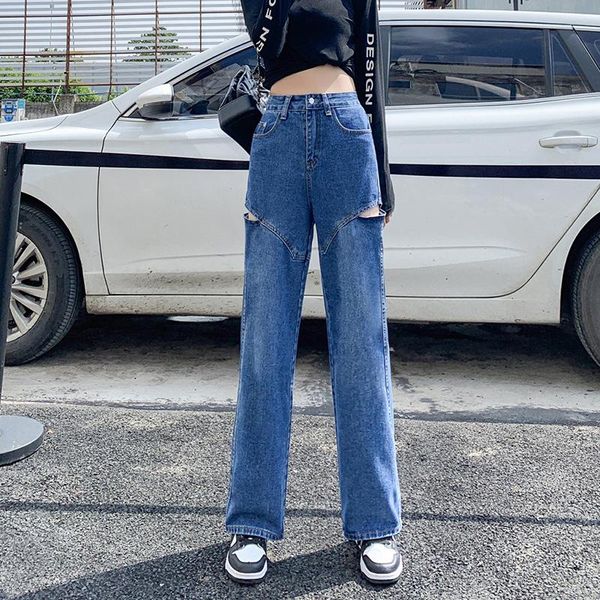 women's jeans blue autumn high waist pants loose fitting draped straight leg wide female trousers for women clothing
women's jeans blue autumn high waist pants loose fitting draped straight leg wide female trousers for women clothing