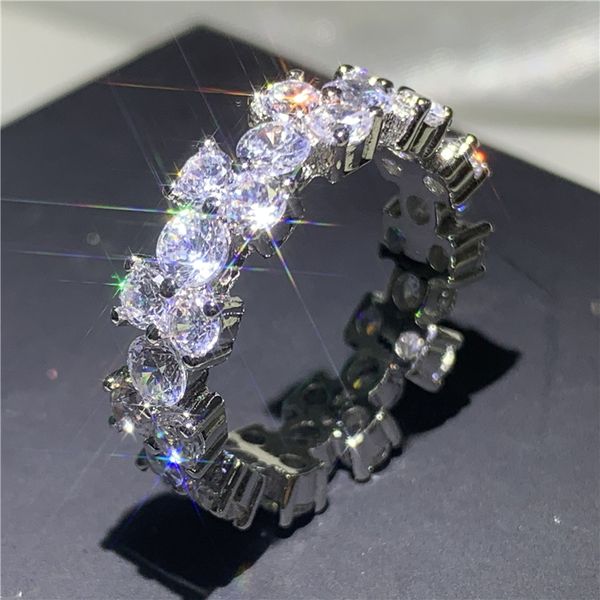 choucong eternity full lab diamond ring 925 sterling silver jewelry engagement wedding band rings for women bridal statement party gift, Slivery;golden
choucong eternity full lab diamond ring 925 sterling silver jewelry engagement wedding band rings for women bridal statement party gift, Slivery;golden