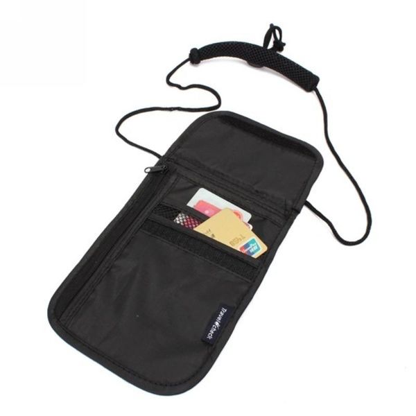 card holders neck waterproof document foldable anti-theft casual security travel money nylon passport pouch, Brown;gray
card holders neck waterproof document foldable anti-theft casual security travel money nylon passport pouch, Brown;gray