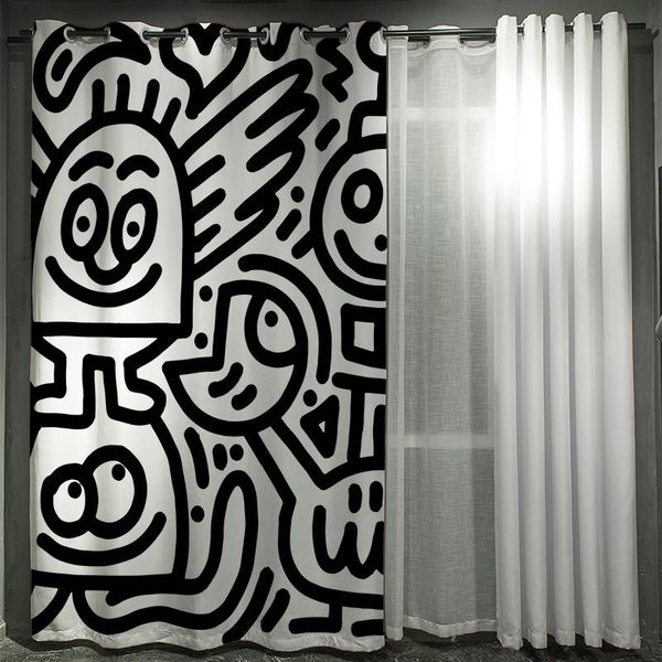 curtain & drapes black white scrawl burlap blackout curtains for living room modern high shading heatproof door kitchen window customized
curtain & drapes black white scrawl burlap blackout curtains for living room modern high shading heatproof door kitchen window customized