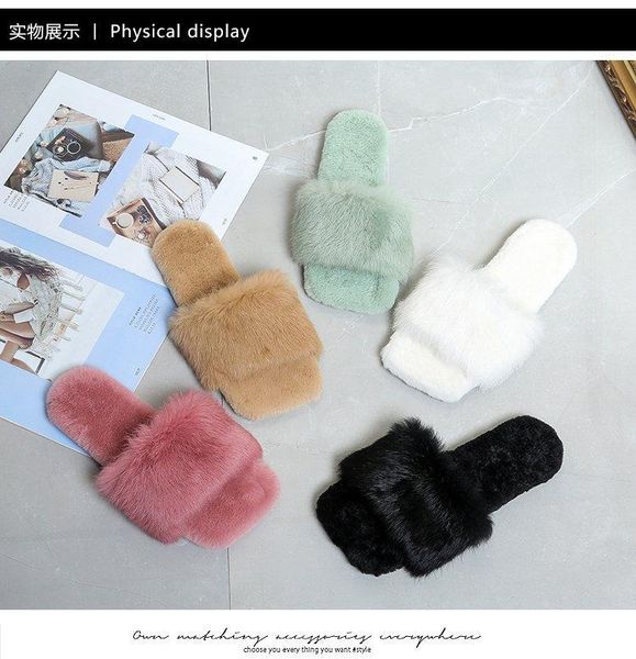 autumn women's shoes 2021 large size hair slippers korean wear casual cotton, Black
autumn women's shoes 2021 large size hair slippers korean wear casual cotton, Black