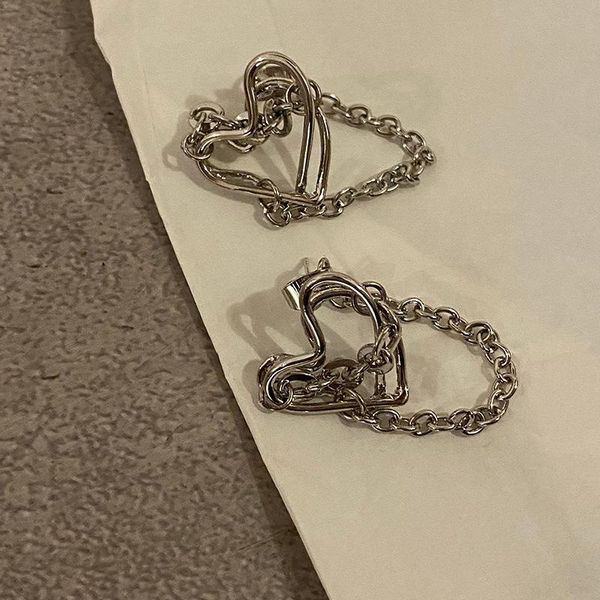 stud trendy love chain design simple earring for women lovely jewelry accessories gift silver color earrings, Golden;silver
stud trendy love chain design simple earring for women lovely jewelry accessories gift silver color earrings, Golden;silver