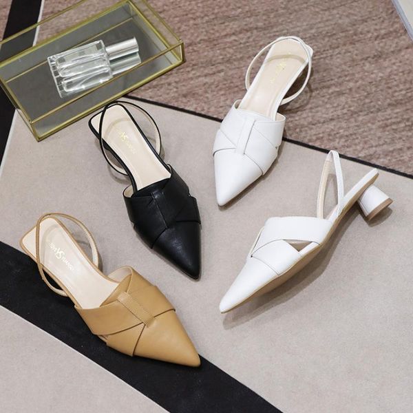 sandals 2021 fine heel pointed toe mesh slingback for women party shoes elegant pumps, Black
sandals 2021 fine heel pointed toe mesh slingback for women party shoes elegant pumps, Black