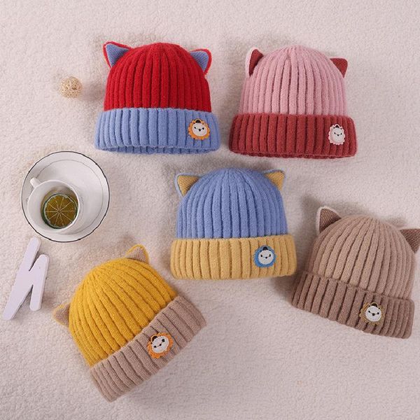caps & hats winter baby boys girls warm cap born hat knitted cute woolen children accessories, Yellow
caps & hats winter baby boys girls warm cap born hat knitted cute woolen children accessories, Yellow