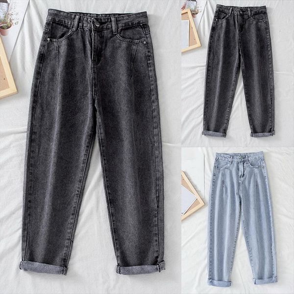 korean high waist pants women jean loose casual plus size street denim trousers pantalon femme vintage with belt b90, Blue
korean high waist pants women jean loose casual plus size street denim trousers pantalon femme vintage with belt b90, Blue