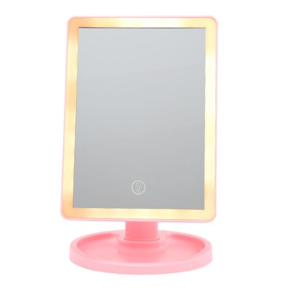 compact mirrors touch screen led deskmakeup mirror with round base plate hand light equipped magnifying
compact mirrors touch screen led deskmakeup mirror with round base plate hand light equipped magnifying