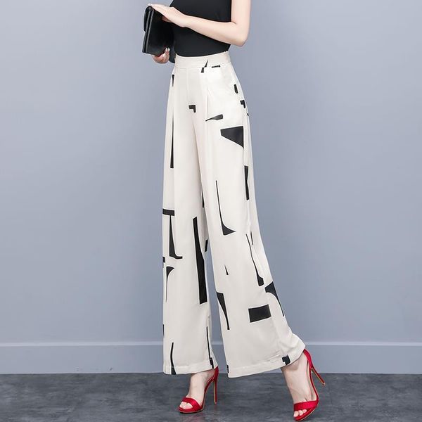 women's pants & capris 2021 spring summer women wide leg print zipper pockets loose korean fashion casual ankle-length trousers m188, Black;white
women's pants & capris 2021 spring summer women wide leg print zipper pockets loose korean fashion casual ankle-length trousers m188, Black;white