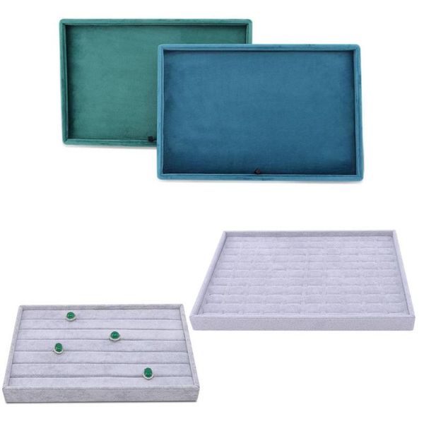 jewelry pouches, bags drawer velvet storage tray gray green display stand earring necklace box ring holder show rack, Pink;blue
jewelry pouches, bags drawer velvet storage tray gray green display stand earring necklace box ring holder show rack, Pink;blue