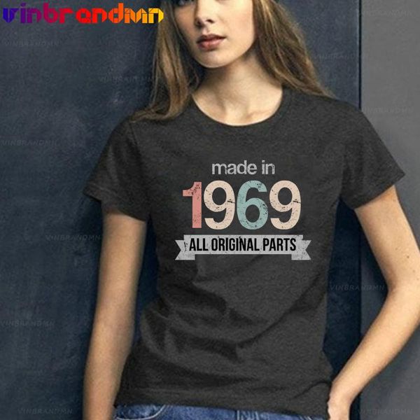 women's t-shirt made in 1969 t shirt fashion women cotton short sleeve tee shirts vintage streetwear 52th birthday gift camiseta mujer, White
women's t-shirt made in 1969 t shirt fashion women cotton short sleeve tee shirts vintage streetwear 52th birthday gift camiseta mujer, White