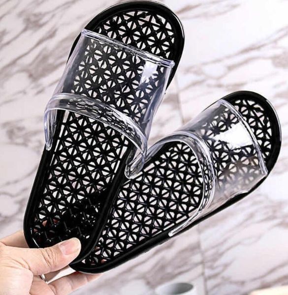 crystal slippers summer, interior massage, hollow, hail, cold, plastic, men, home bathroom slippers, Black
crystal slippers summer, interior massage, hollow, hail, cold, plastic, men, home bathroom slippers, Black