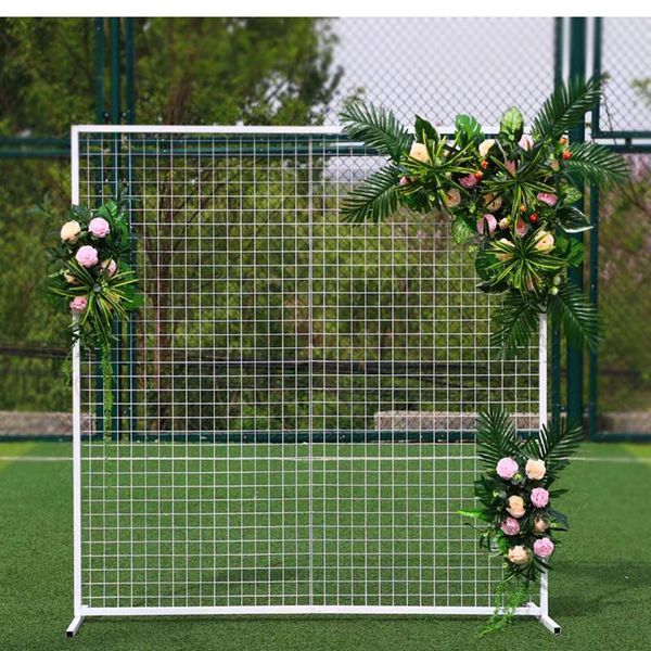 party decoration iron square mesh wedding arch mariage birthday background for flower balloon door rack backdrop stand
party decoration iron square mesh wedding arch mariage birthday background for flower balloon door rack backdrop stand