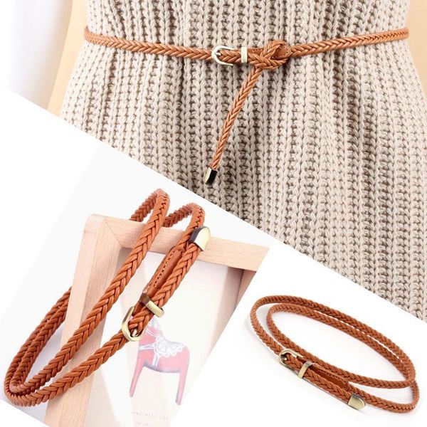 belts 1pc thin all-match dress candy color braid fashion est for ladies female belt pu pin buckle, Black;brown
belts 1pc thin all-match dress candy color braid fashion est for ladies female belt pu pin buckle, Black;brown