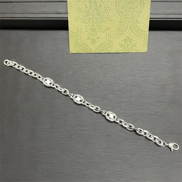 interlocking bracelet personality old thai silver chain couple bracelet, Golden;silver
interlocking bracelet personality old thai silver chain couple bracelet, Golden;silver