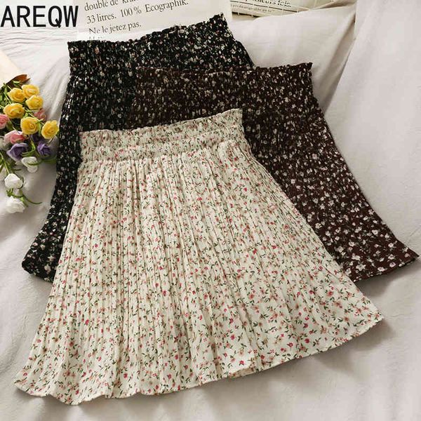 retro floral buds high waist thin a-line skirt female spring summer print short pleated skirt 210507, Black
retro floral buds high waist thin a-line skirt female spring summer print short pleated skirt 210507, Black
