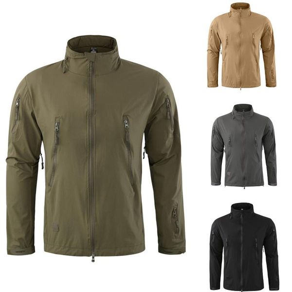 men's jackets brand mens detachable coat solid color long sleeve jacket with zipper and pocket pizex for fishing, Black;brown
men's jackets brand mens detachable coat solid color long sleeve jacket with zipper and pocket pizex for fishing, Black;brown