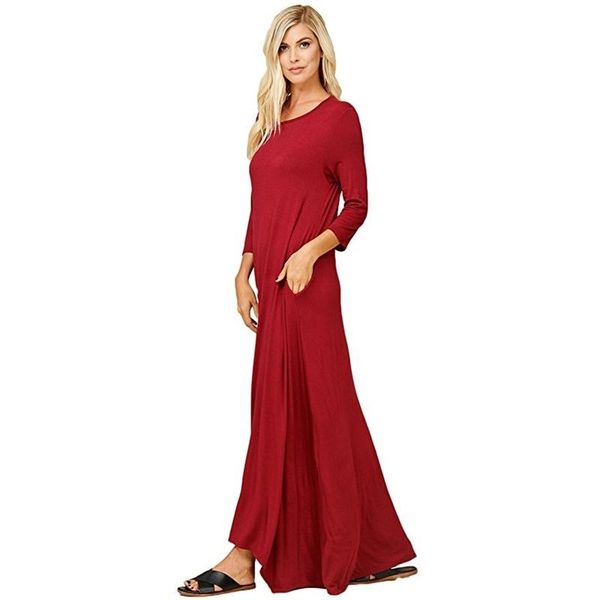 maternity dresses seven quarter sleeve wear clothes for pregnant women loose solid color pregnancy dress spring summer clothing, White
maternity dresses seven quarter sleeve wear clothes for pregnant women loose solid color pregnancy dress spring summer clothing, White