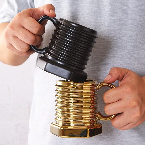mugs creative screw pattern ceramic cup coffee mug home breakfast office personality matte screwdriver gift
mugs creative screw pattern ceramic cup coffee mug home breakfast office personality matte screwdriver gift