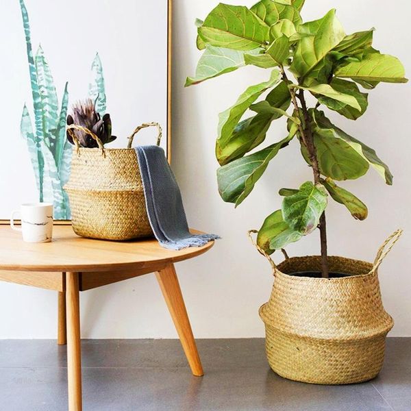 storage baskets s/m/l household foldable natural seagrass woven pot garden flower vase hanging handle basket drop
storage baskets s/m/l household foldable natural seagrass woven pot garden flower vase hanging handle basket drop