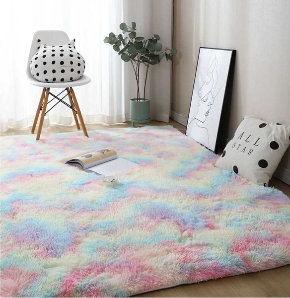 carpets plush living room rugs rainbow color kids home decor shaggy children's girl bedroom carpet soft furry floor lounge foot mats
carpets plush living room rugs rainbow color kids home decor shaggy children's girl bedroom carpet soft furry floor lounge foot mats