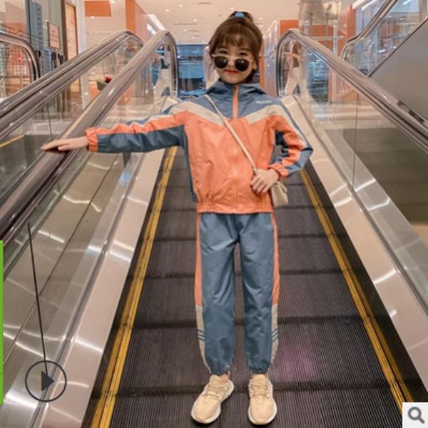 kids sports clothes set spring and autumn 2021 girls hoody clothing children sets patchwork color 2 piece size4-14 ly155, White
kids sports clothes set spring and autumn 2021 girls hoody clothing children sets patchwork color 2 piece size4-14 ly155, White