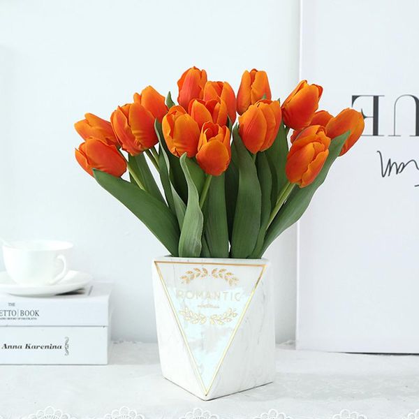 decorative flowers & wreaths tulip artificial flower real touch bouquet fake for wedding decoration home garen decor
decorative flowers & wreaths tulip artificial flower real touch bouquet fake for wedding decoration home garen decor