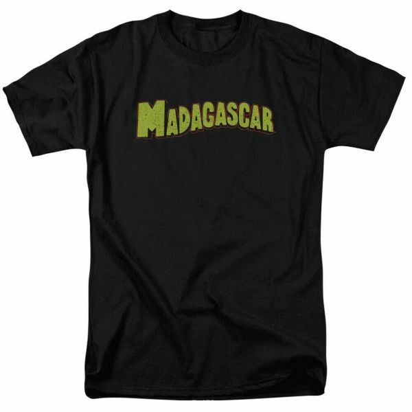 Madagascar Logo T Shirt Mens Licensed Movie Tee Alex Julien Melman Black, White;black
Madagascar Logo T Shirt Mens Licensed Movie Tee Alex Julien Melman Black, White;black