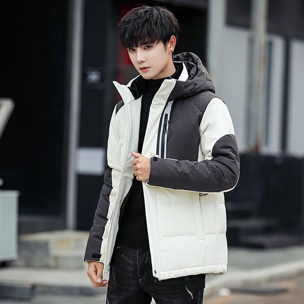 men's down & parkas white duck jacket warm hooded thick puffer coat male casual overcoat thermal winter parka men 3xl, Black
men's down & parkas white duck jacket warm hooded thick puffer coat male casual overcoat thermal winter parka men 3xl, Black