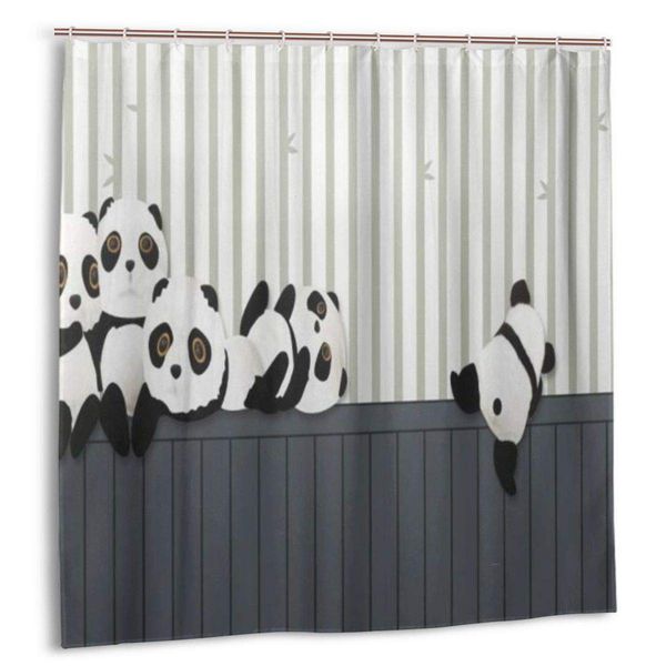 shower curtain,cute cartoon panda playing striped,custom design waterproof shower curtains bathroom decor include hooks, extra
shower curtain,cute cartoon panda playing striped,custom design waterproof shower curtains bathroom decor include hooks, extra