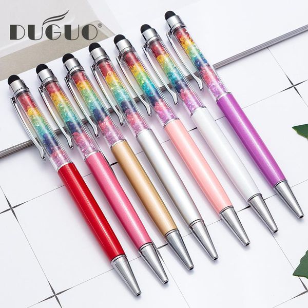 ballpoint pens duguo cute stationery crystal metal pen color diamond touch screen promotion advertising ball custom, Blue;orange
ballpoint pens duguo cute stationery crystal metal pen color diamond touch screen promotion advertising ball custom, Blue;orange