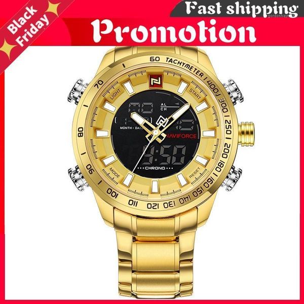 wristwatches mens sport watch gold quartz led clock men waterproof wrist male military watches relogio masculino, Slivery;brown
wristwatches mens sport watch gold quartz led clock men waterproof wrist male military watches relogio masculino, Slivery;brown