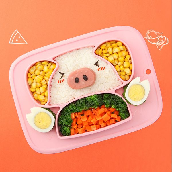 baby cartoon happy pigs silicone plate tableware children sunction cup non-slip dinner plate tray sucker bowl feeding dishes
baby cartoon happy pigs silicone plate tableware children sunction cup non-slip dinner plate tray sucker bowl feeding dishes