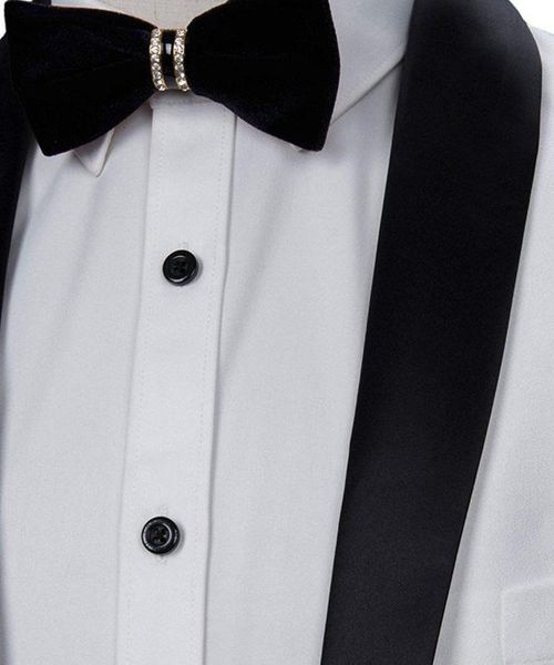 Men's Suits & Blazers Fashion 3 Piece Shawl Lapel Tuxedos Groomsmen +Vest+ Pant Set For Wedding CD4V, White;black
Men's Suits & Blazers Fashion 3 Piece Shawl Lapel Tuxedos Groomsmen +Vest+ Pant Set For Wedding CD4V, White;black