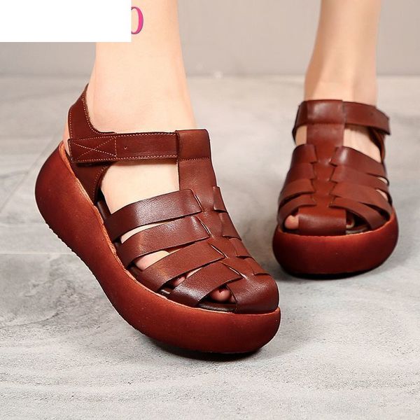 sandals genuine leather gladiator for women wedges ladies high heel casual platform summer shoes 5wm2, Black
sandals genuine leather gladiator for women wedges ladies high heel casual platform summer shoes 5wm2, Black
