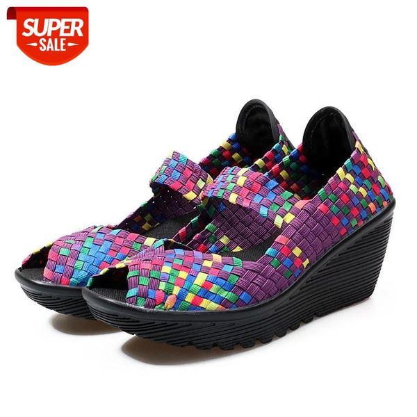 spring women sandals platform shoes summer woven flat wedge woman multi colors ladies #xa6o, Black
spring women sandals platform shoes summer woven flat wedge woman multi colors ladies #xa6o, Black