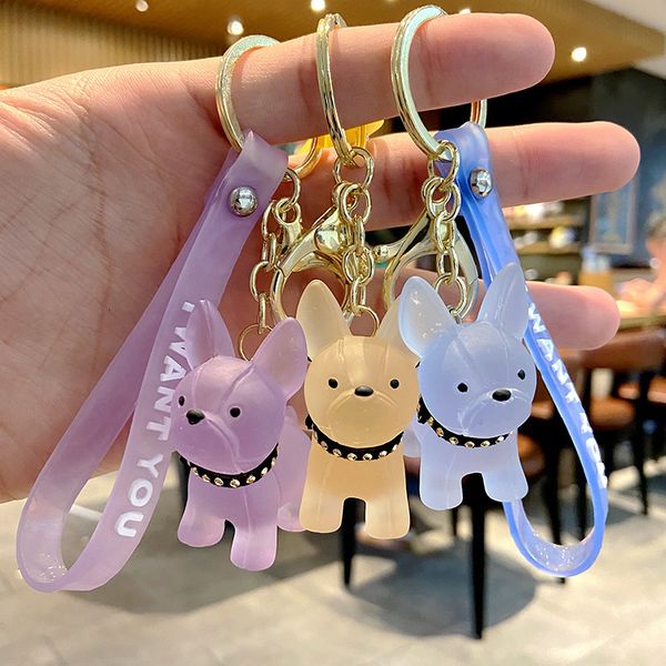 keyring keychain resin cartoon cute leather rope transparent dog key chain pendant men and women lovers creative gift car, Silver
keyring keychain resin cartoon cute leather rope transparent dog key chain pendant men and women lovers creative gift car, Silver