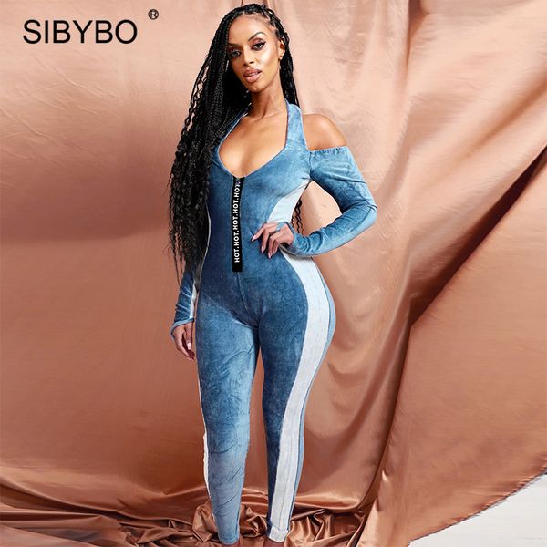 sibybo v neck bodycon jumpsuits women rompers autumn velvet backless long sleeve jumpsuit letter zipper sporty overalls, Black;white
sibybo v neck bodycon jumpsuits women rompers autumn velvet backless long sleeve jumpsuit letter zipper sporty overalls, Black;white