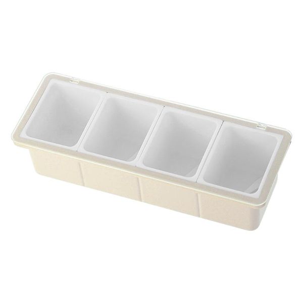 storage bottles & jars with spoon 4 grid transparent lid restaurant home kitchen pepper condiment jar seasoning box set plastic sugar salt r
storage bottles & jars with spoon 4 grid transparent lid restaurant home kitchen pepper condiment jar seasoning box set plastic sugar salt r