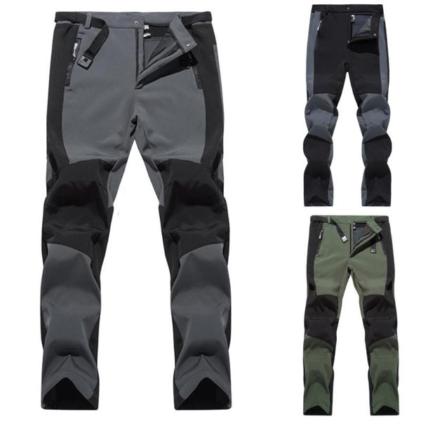 men's pants men outdoor soft shell plush camping tactical fleece cargo combat hiking fishing sports trousers 4xl, Black
men's pants men outdoor soft shell plush camping tactical fleece cargo combat hiking fishing sports trousers 4xl, Black